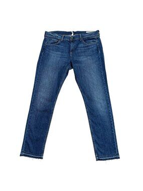 RAG & BONE JEANS W1590K510AME DRE WOMENS 32 COLOR AMELIE CUT 16033 DENIM CLASSIC